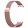 MYBANDZ Mi Band 8 - Milánói mágneses fém óraszíj - pink-arany