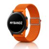 MYBANDZ Állítható elasztikus szövet óraszíj /narancs/ 20mm