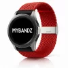MYBANDZ Állítható fonott szövet óraszíj /piros/ 20mm