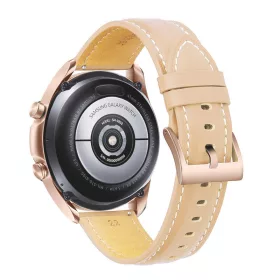  MYBANDZ Elegáns púder bőróraszíj rosegold csattal / 22mm