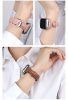 Apple Watch vékony bőróraszíj /púder/ - ezüst csattal 40/41 és 42mm