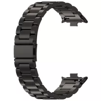   Mybandz Klasszikus fém óraszíj-fekete(Xiaomi Smart Band 8/9/10 Pro/Xiaomi Redmi Watch 4-5-6)