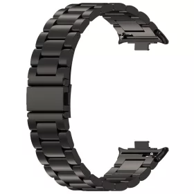   Mybandz Klasszikus fém óraszíj-fekete(Xiaomi Smart Band 8 Pro/Xiaomi Redmi Watch 4-5)