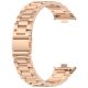 Mybandz Klasszikus fém óraszíj-rosegold(Xiaomi Smart Band 8 Pro/Xiaomi Redmi Watch 4-5)