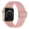 Apple Watch állítható rugalmas szövet óraszíj /púder/ 44/45/46/49 mm