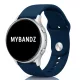 MYBANDZ Szilikon óraszíj gömb csattal /sötétkék/ 20mm