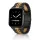 Apple Watch Jubilee láncszemes fém óraszíj /fekete-arany/ 44/45/46/49 mm