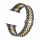 Apple Watch "Jubilee" láncszemes fém óraszíj /fekete-arany/ 44/45/46/49 mm