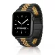 Apple Watch Jubilee láncszemes fém óraszíj /fekete-arany/ 44/45/46/49 mm