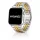 Apple Watch Jubilee láncszemes fém óraszíj /ezüst-arany/ 40/41 és 42mm