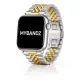 Apple Watch "Jubilee" láncszemes fém óraszíj /ezüst-arany/ 40/41 és 42mm