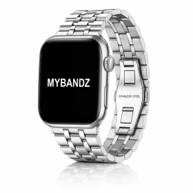   Apple Watch "Pearlmaster" láncszemes fém óraszíj /ezüst/ 40/41 és 42mm
