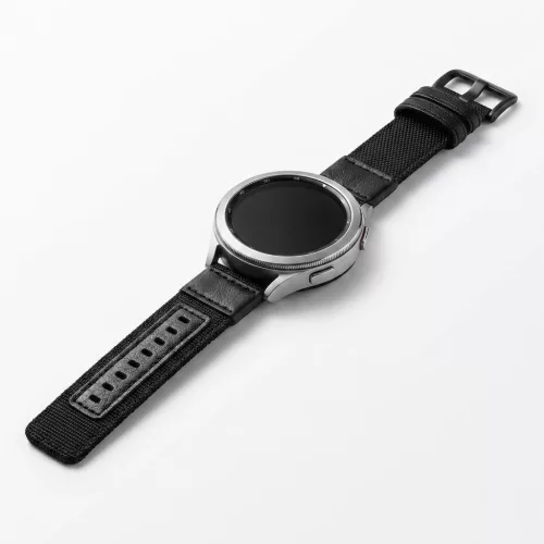 MYBANDZ Farmer szövet óraszíj /fekete/ 22mm
