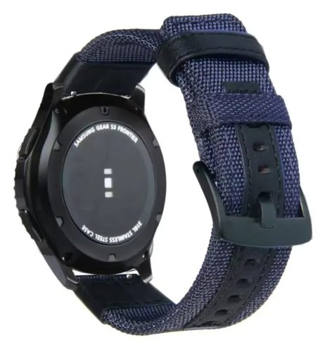 MYBANDZ Farmer szövet óraszíj /sötét kék/ 22mm