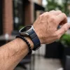 MYBANDZ Farmer szövet óraszíj /sötét kék/ 22mm