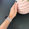Apple Watch Jubilee láncszemes vékony fém óraszíj /ezüst/ 44/45/46/49 mm