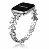 Apple Watch Crystal Bloom láncszemes fém óraszíj /ezüst/ 44/45/46/49 mm