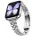 Apple Watch "Jubilee" láncszemes vékony fém óraszíj /ezüst/ 40/41 és 42mm