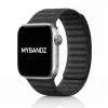 Apple Watch két részes mágneses szövet pánt /fekete/ 44/45/46/49 mm