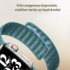 Apple Watch két részes mágneses szövet pánt /zöldeskék/ 40/41 és 42mm