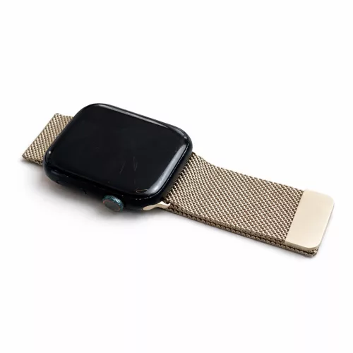 Apple Watch milánói fém óraszíj /pezsgőarany/ 40/41 és 42mm