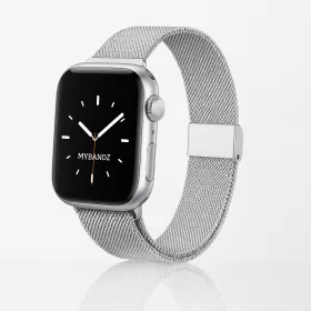   Apple Watch csatos milánói fém óraszíj /ezüst/ 40/41 és 42mm