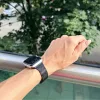 Apple Watch csatos milánói fém óraszíj /fekete/ 40/41 és 42mm
