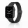 Apple Watch csatos milánói fém óraszíj /fekete/ 44/45/46/49 mm