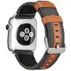 Apple Watch farmer-szövet óraszíj /fekete/ 40/41 és 42mm