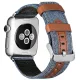 Apple Watch farmer-szövet óraszíj /világos kék/ 44/45/46/49 mm
