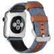 Apple Watch farmer-szövet óraszíj /világos kék/ 44/45/46/49 mm