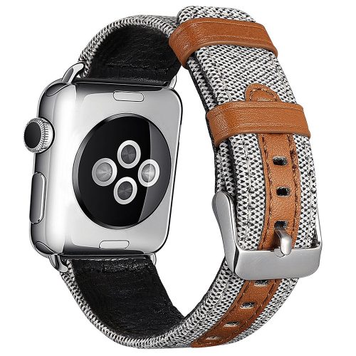 Apple Watch farmer-szövet óraszíj /szürke/ 44/45/46/49 mm