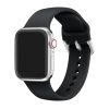 Apple Watch csatos szilikon óraszíj /fekete/ 40/41 és 42mm