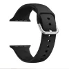 Apple Watch csatos szilikon óraszíj /fekete/ 40/41 és 42mm
