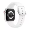 Apple Watch csatos szilikon óraszíj /fehér/ 40/41 és 42mm