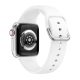 Apple Watch csatos szilikon óraszíj /fehér/ 40/41 és 42mm