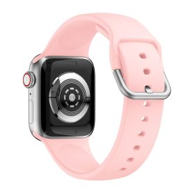  Apple Watch csatos szilikon óraszíj /púder/ 40/41 és 42mm