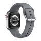 Apple Watch csatos szilikon óraszíj /szürke/ 40/41 és 42mm