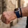 Apple Watch csatos szilikon óraszíj /sötét kék/ 40/41 és 42mm