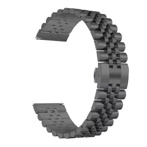 MYBANDZ Jubilee fém óraszíj / fekete / 22mm