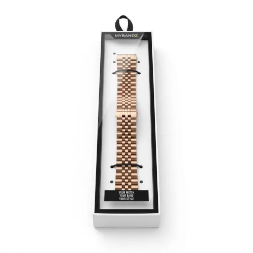 MYBANDZ Jubilee fém óraszíj / rosegold / 20mm