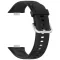 Mybandz Szilikon óraszíj/fekete-Huawei Watch Fit 3/4/5