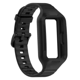 MYBANDZ Szilikon All in One szíj/fekete Huawei Band 6-7-8-9