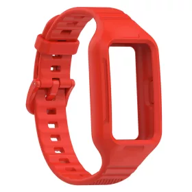 MYBANDZ Szilikon All in One szíj/piros Huawei Band 6-7-8-9