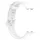 MYBANDZ Szilikon óraszíj/fehér Huawei Band 8-9