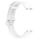 MYBANDZ Szilikon óraszíj/fehér Huawei Band 8