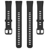 MYBANDZ Szilikon óraszíj/fekete Huawei Band 8