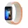 MYBANDZ Tépőzáras szövet óraszíj/fehér Huawei Band 8-9