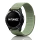 MYBANDZ Tépőzáras rugalmas szövet óraszíj / olivazöld / 22mm