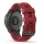 MYBANDZ Sportos szilikon óraszíj - piros (Garmin 22mm QF)